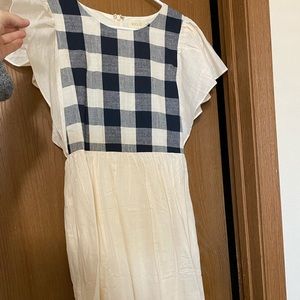 Roolee plaid midi dress